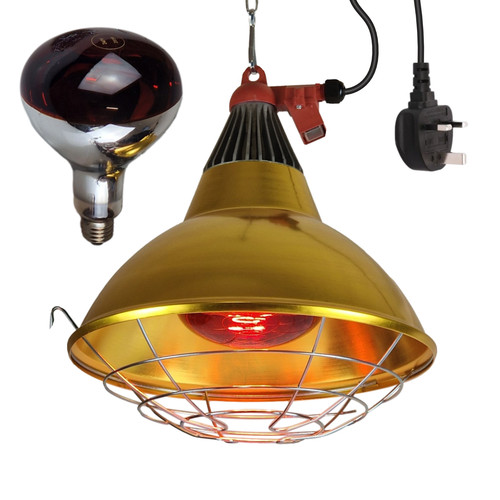Incubator heat lamp reflector - incubator,